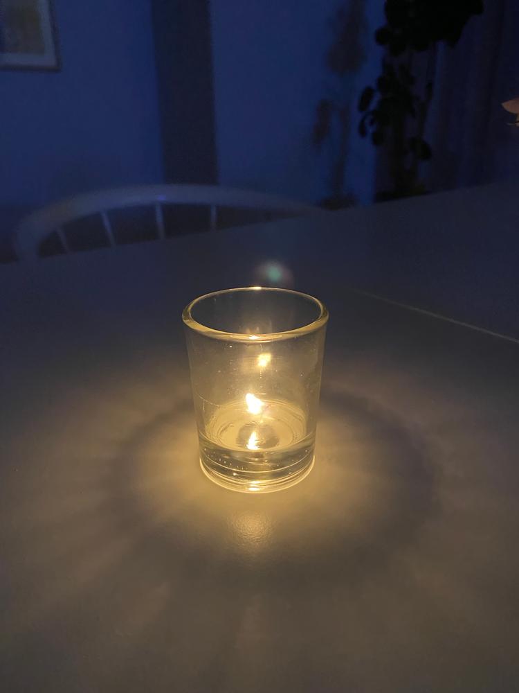 10 Hour Votive Candles And Candle Holders - Customer Photo From Laura