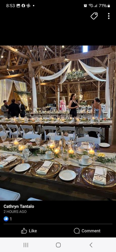 2.25" Bulk Floating Candles - Customer Photo From Daniela Galipo