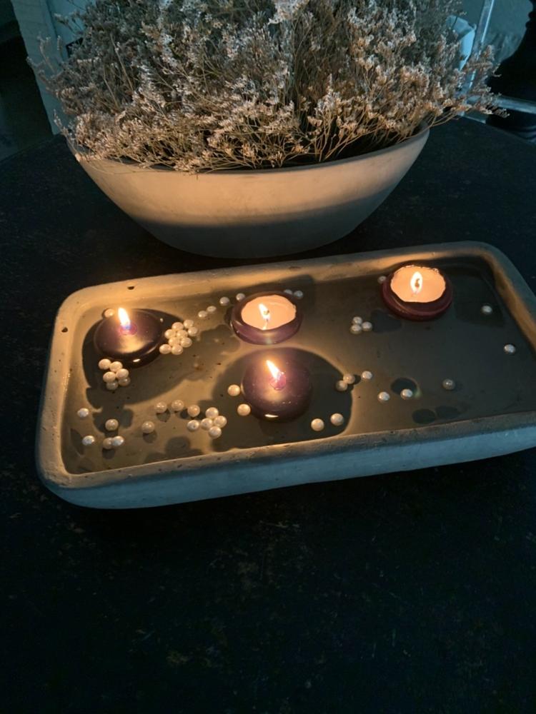 2.25" Bulk Floating Candles - Customer Photo From kerrylee nessman