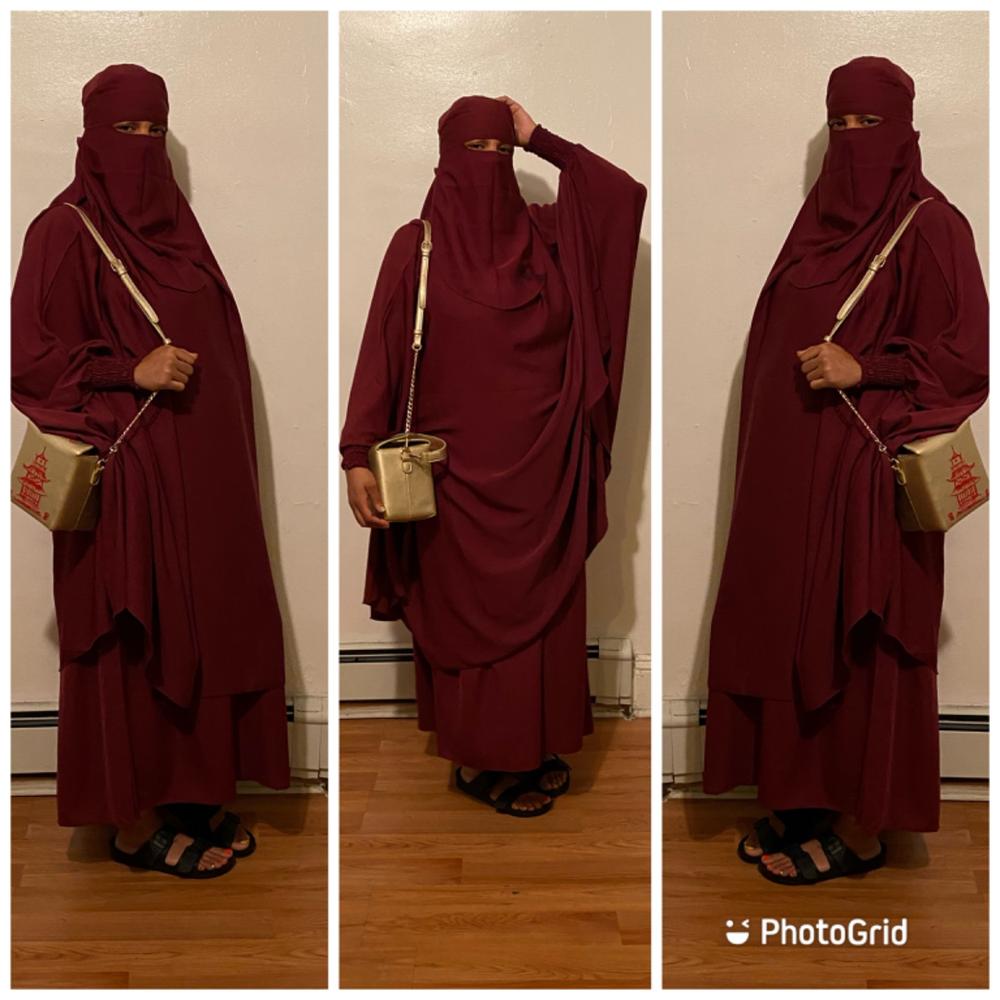 Mahasen Jilbab Set in Classic Black - Customer Photo From Shanequa Thomas 