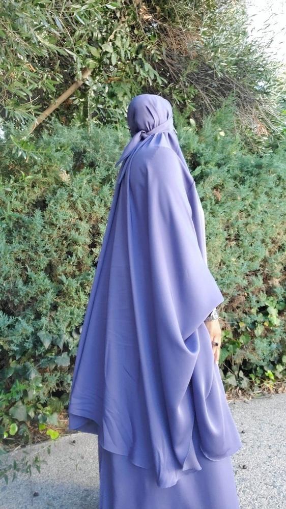 Mahasen Jilbab Set in Denim Blue - Customer Photo From shennea green