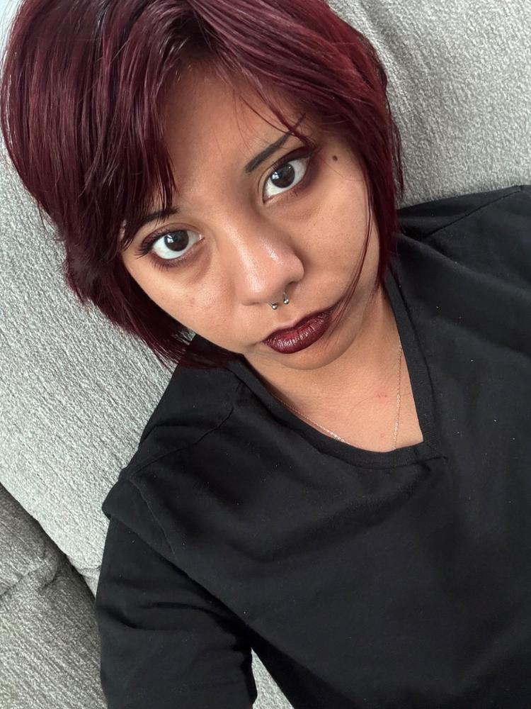 The Black Orb Enigmatic Kohl Eyeliner: Iron - Customer Photo From Cat Pena