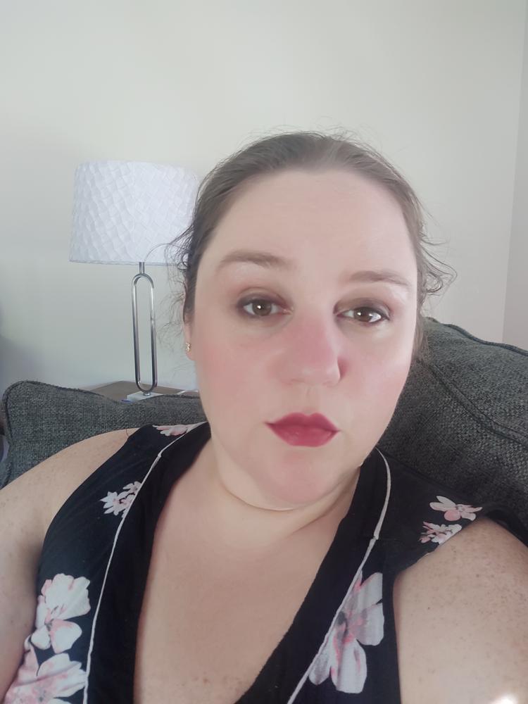 Forbidden Lipstick: Fortune Teller - Customer Photo From Kristina 