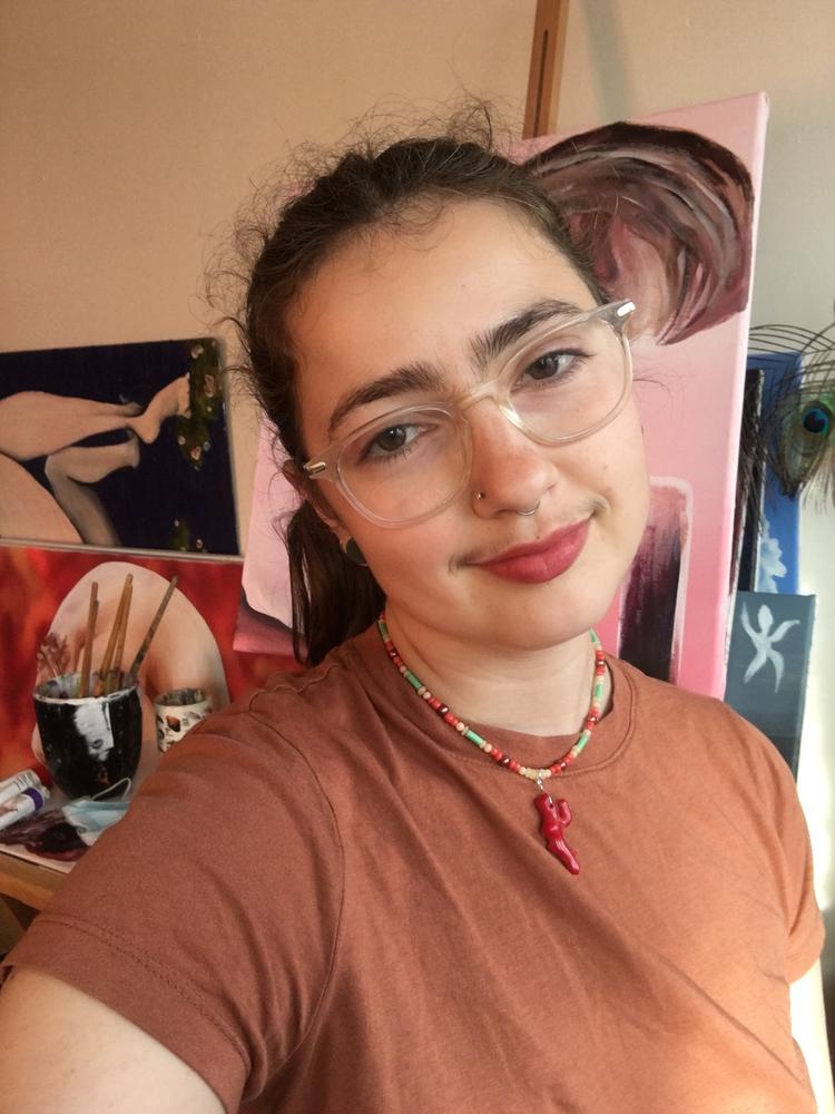 Enchanted Lip Sheer: Whitethorn - Customer Photo From Corinne