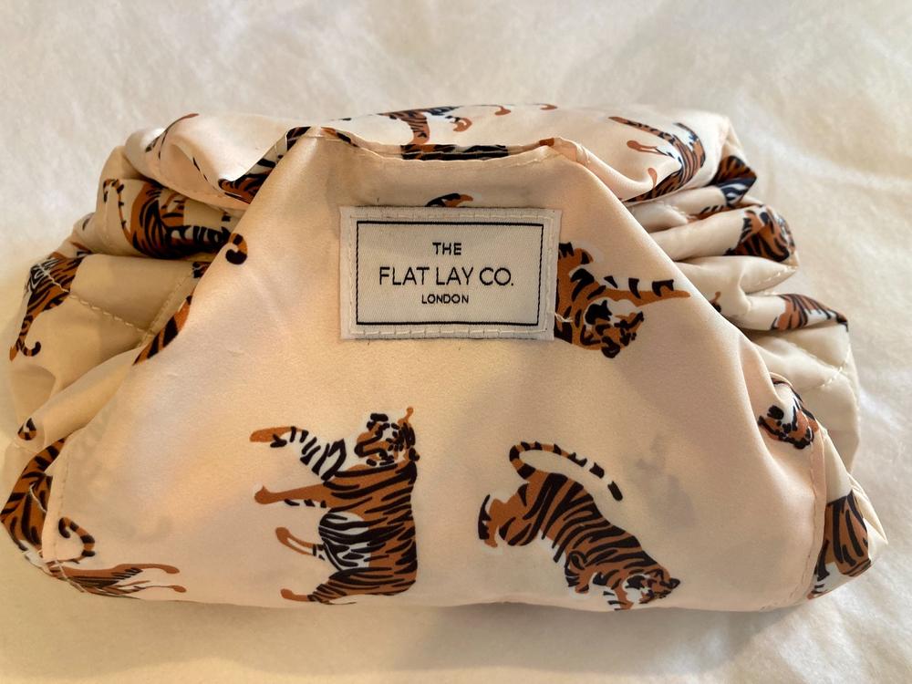 Tigers Open Flat Makeup Bag 50cm - Customer Photo From Ceri Chase