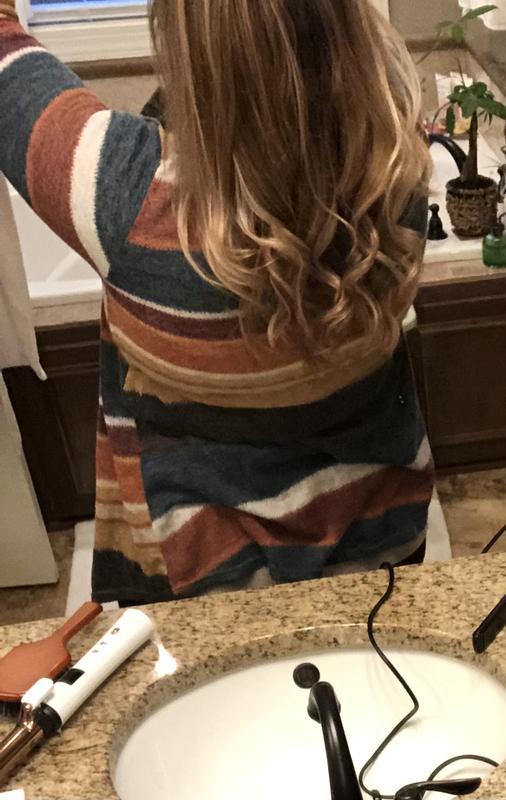 Belisa by LUNATA™ 1" Cordless Curling Iron With Clip - Customer Photo From LISLEW82
