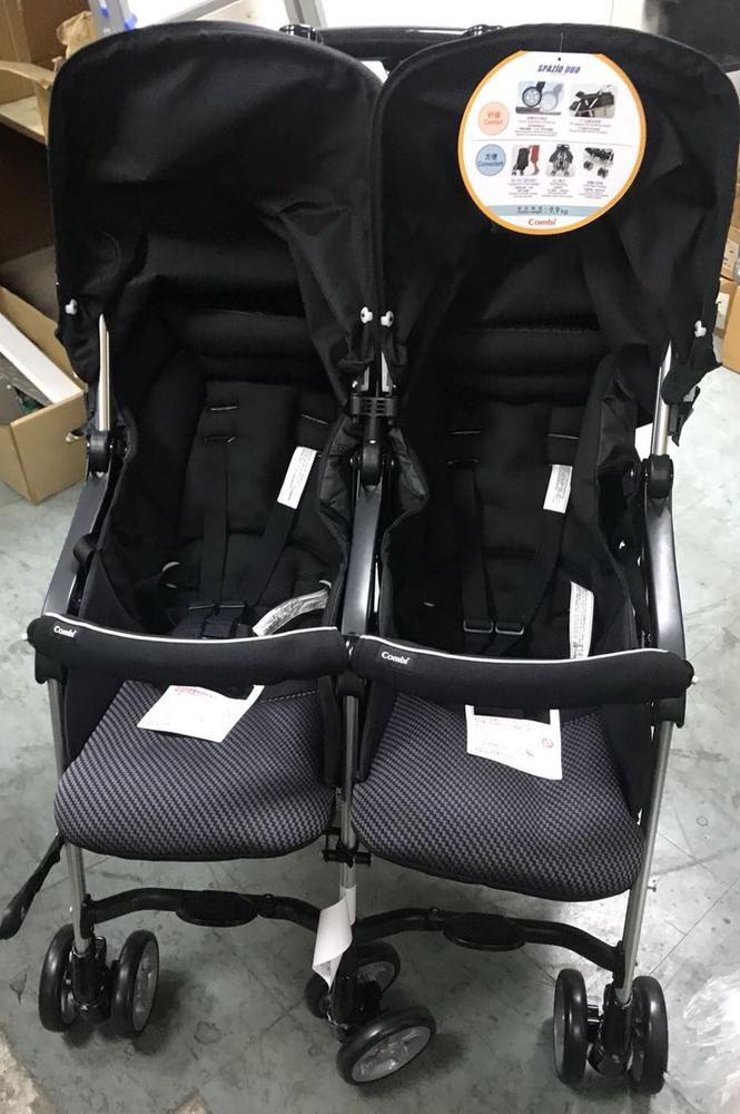 combi spazio duo stroller