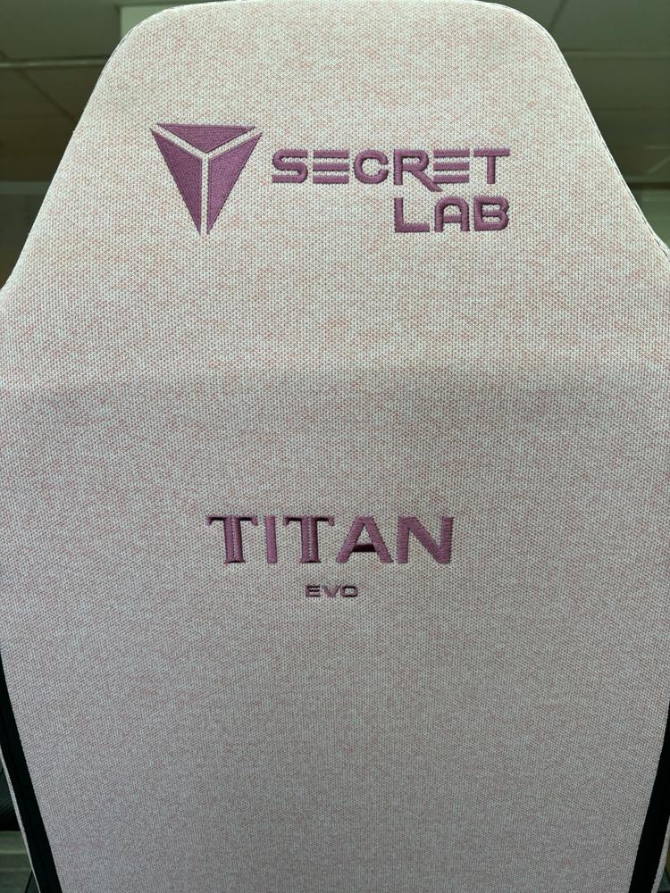 Secretlab TITAN Evo - Small - Secretlab SoftWeave™ Plus Fabric - Customer Photo From Edwin Teo