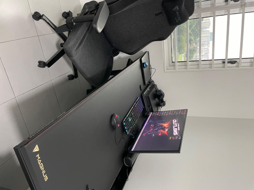 Secretlab MAGNUS Pro XL - Box 2 - Motorised Leg Columns (Plug Type G) - Customer Photo From Darryl Kok