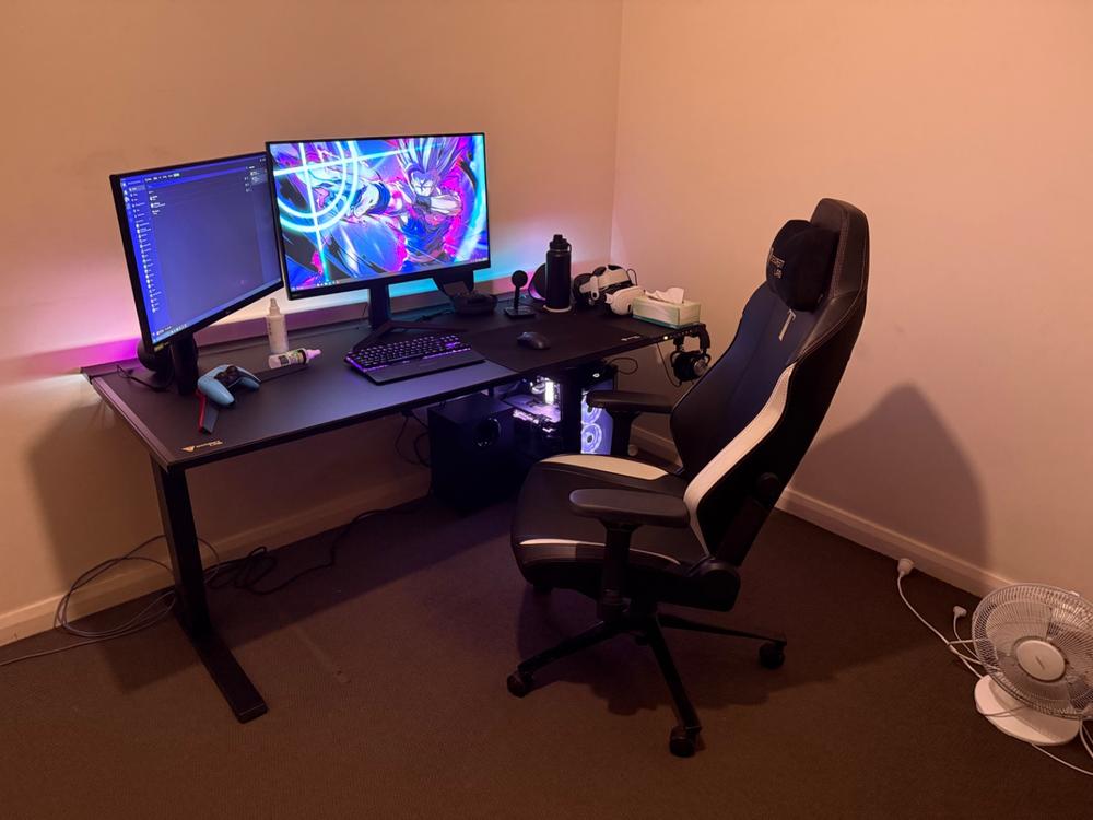 Secretlab MAGNUS Pro XL - Box 2 - Motorised Leg Columns (Plug Type I) - Customer Photo From Thomas Stanley