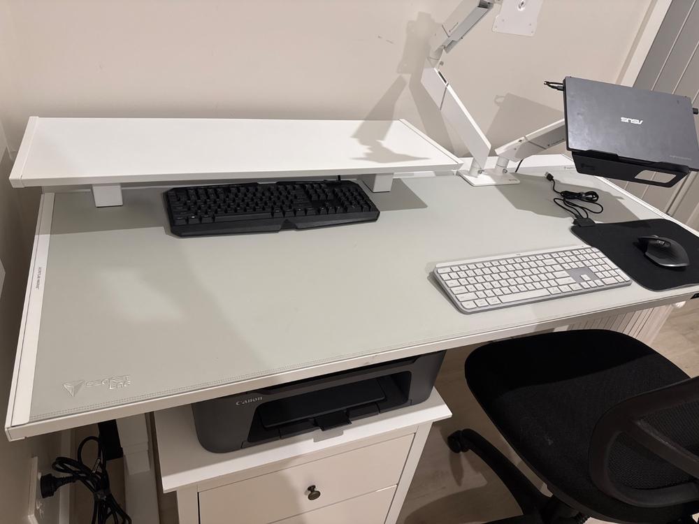 Secretlab Magnus Pro 1.5m Motorised Leg Columns (Type-I)- White - Box 2 - Customer Photo From Diane Stedman