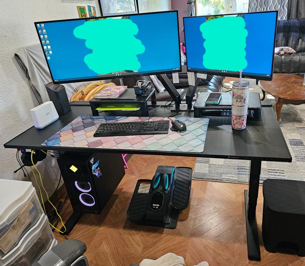 Secretlab MAGNUS Pro - Box 2 - Motorised Leg Columns (Plug Type B) - Customer Photo From Crystal Lutes