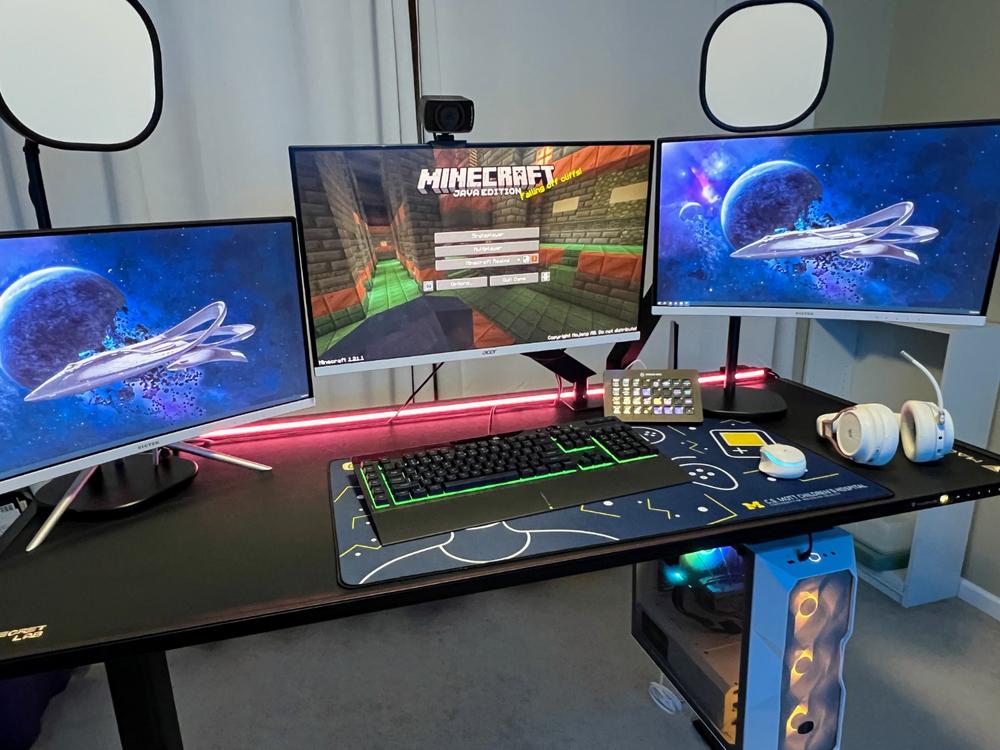 Secretlab MAGNUS Pro - Box 2 - Motorised Leg Columns (Plug Type B) - Customer Photo From Lauren Nicole