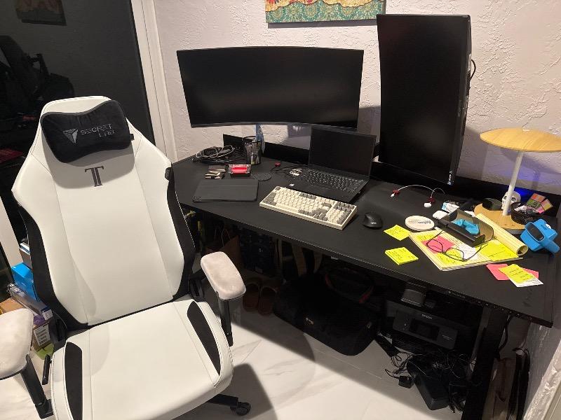 Secretlab MAGNUS Pro XL - Box 2 - Motorised Leg Columns (Plug Type B) - Customer Photo From Chase Umbenhouer