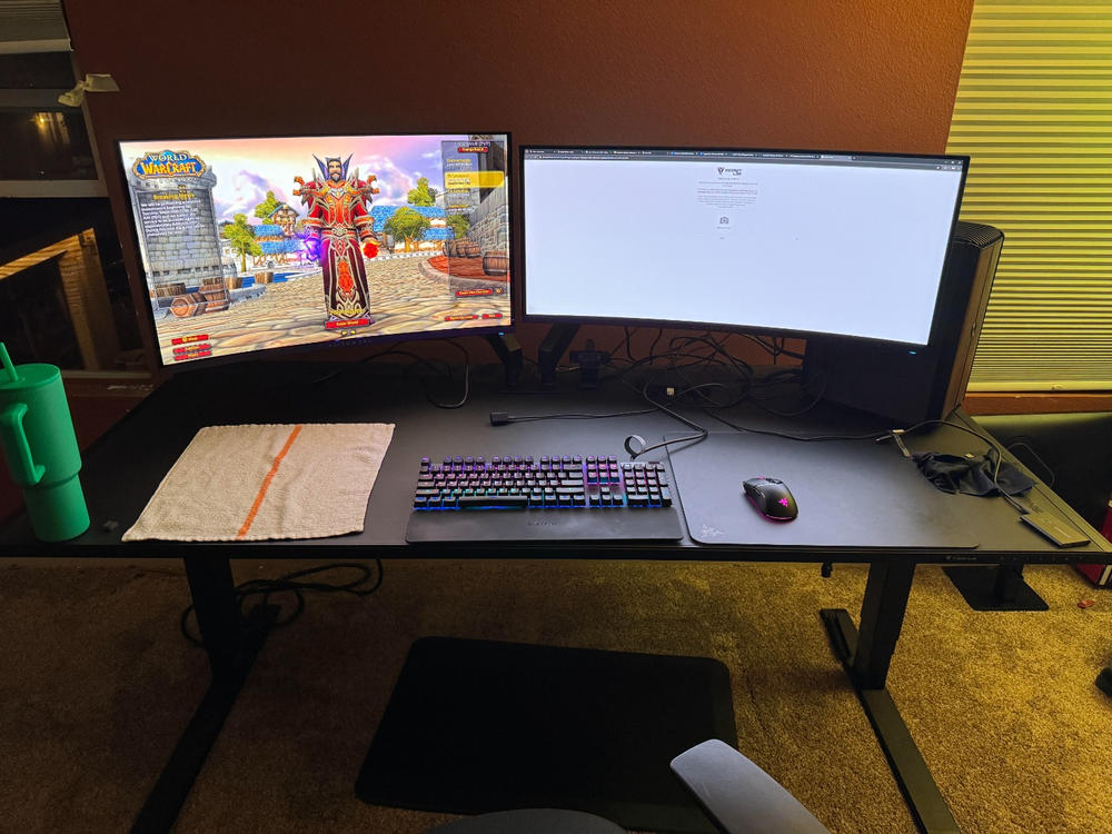 Secretlab MAGNUS Monitor Arm - Customer Photo From Ryan Newlin