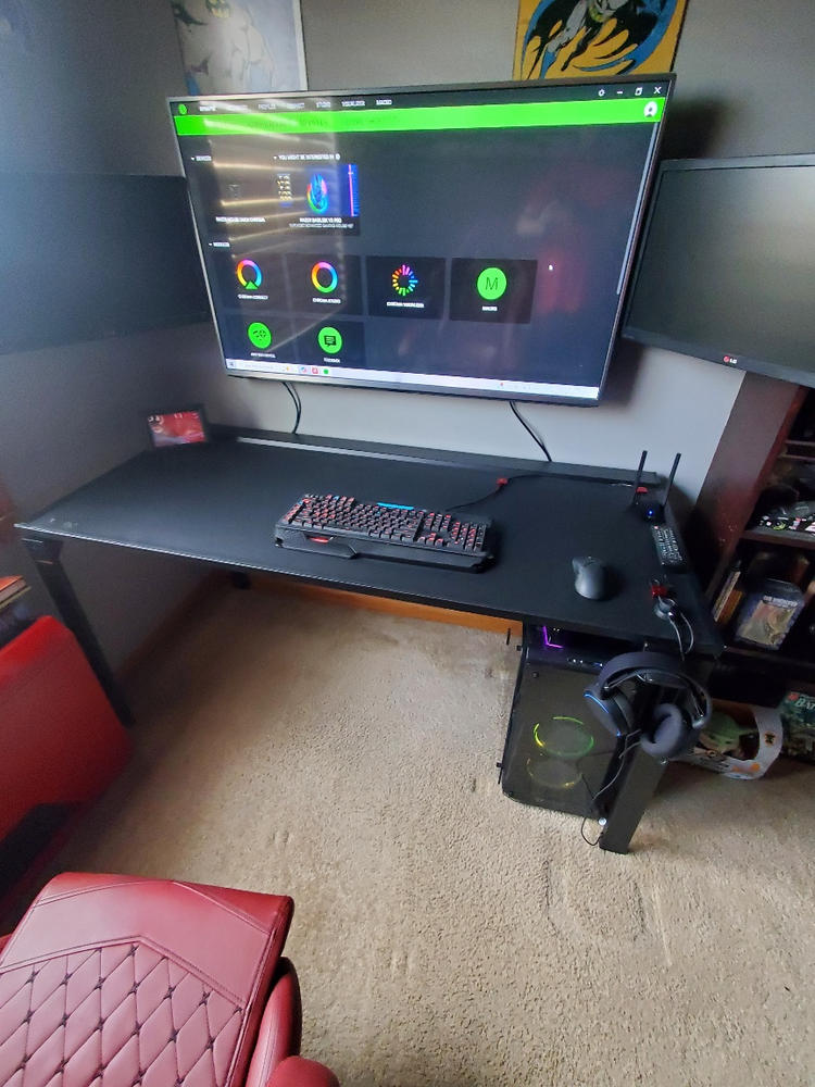 Secretlab MAGNUS 1.5m + Secretlab MAGPAD™ (Bundle) (B) - Customer Photo From shane capsack