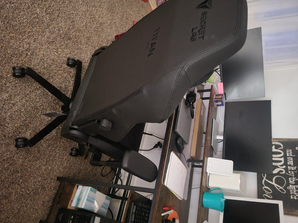 Secretlab TITAN Evo - Regular - NEO Hybrid Leatherette (0107) - Customer Photo From Laura Howe