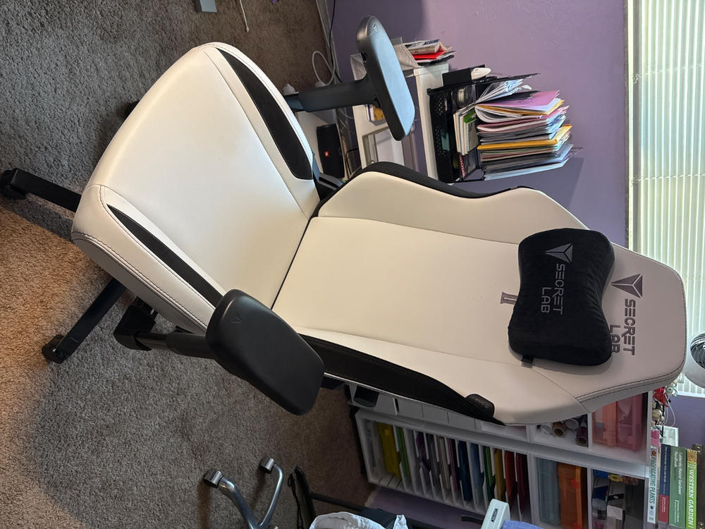 Secretlab TITAN Evo - Regular - NEO Hybrid Leatherette (0107) - Customer Photo From Dilcie Paschall