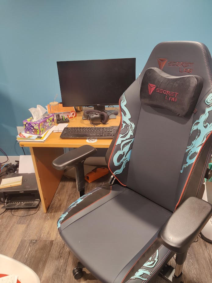 Secretlab TITAN Evo - Regular - NEO Hybrid Leatherette (0107) - Customer Photo From Bill Hanson