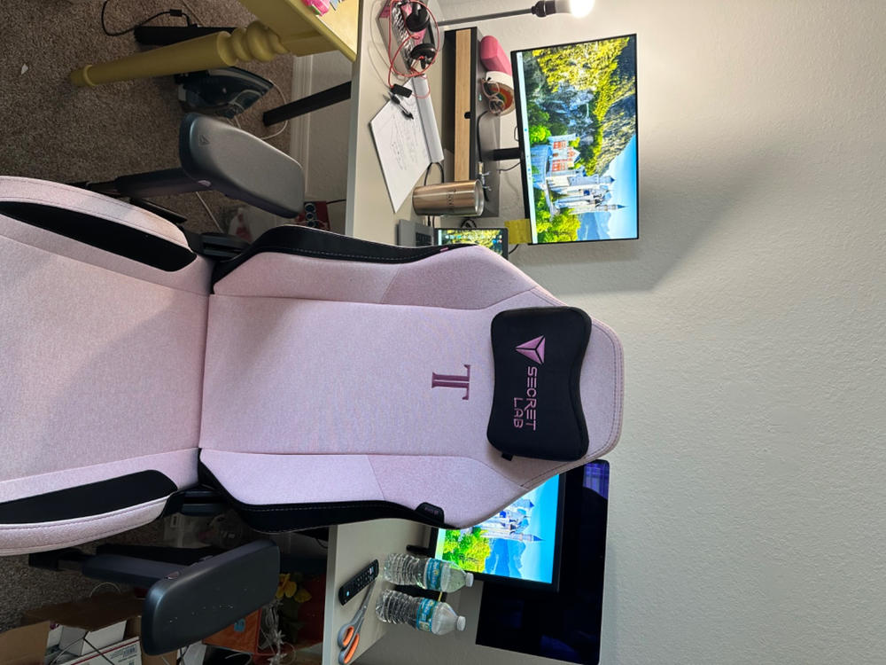 Secretlab TITAN Evo - Small - SoftWeave™ Plus Fabric (0106) - Customer Photo From Djrianna Damato