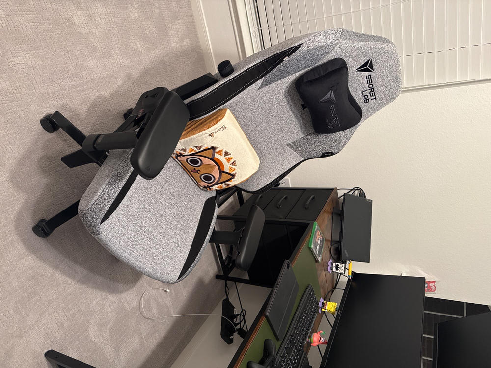 Secretlab TITAN Evo - Small - SoftWeave™ Plus Fabric (0106) - Customer Photo From Ricardo Zuniga