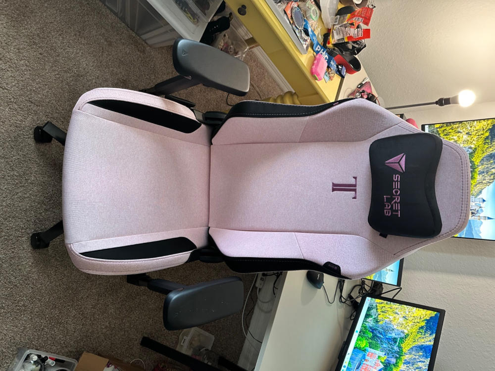 Secretlab TITAN Evo - Small - SoftWeave™ Plus Fabric (0106) - Customer Photo From Djrianna Damato