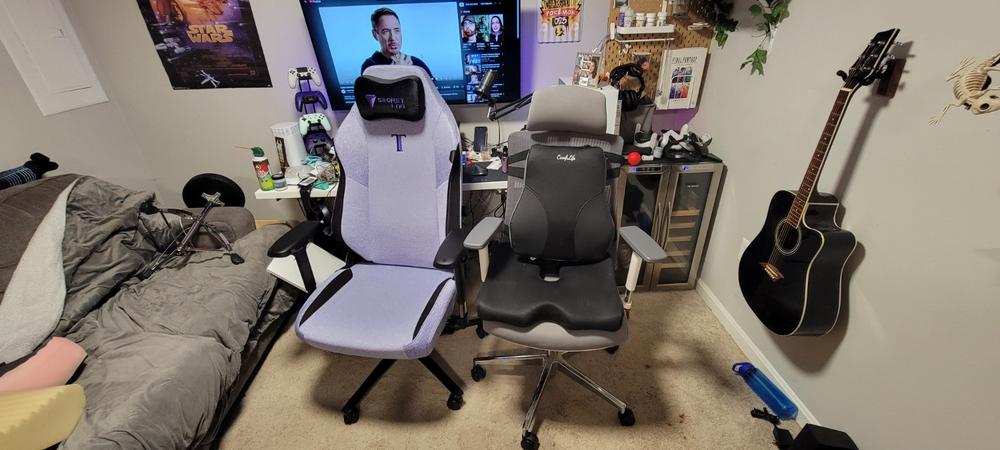 Secretlab TITAN Evo - XL - SoftWeave™ Plus Fabric (0108) - Customer Photo From Daryl Francis