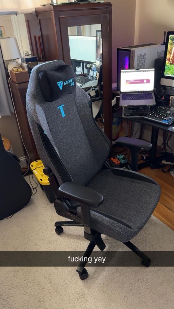 Secretlab TITAN Evo - XL - SoftWeave™ Plus Fabric (0108) - Customer Photo From Josh Morris