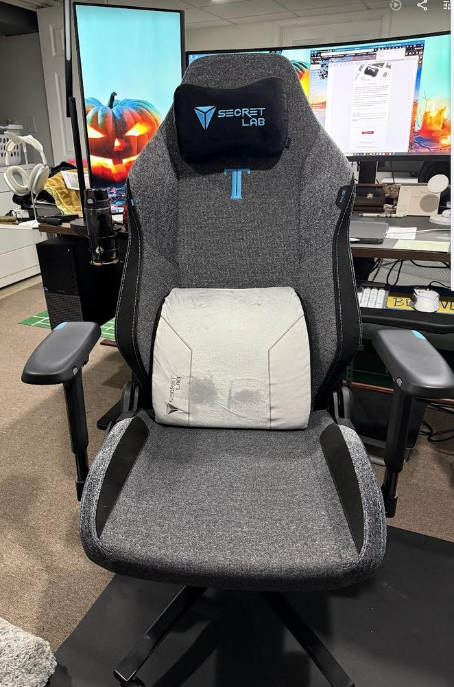 Secretlab TITAN Evo - XL - SoftWeave™ Plus Fabric (0108) - Customer Photo From Jeffrey Cole