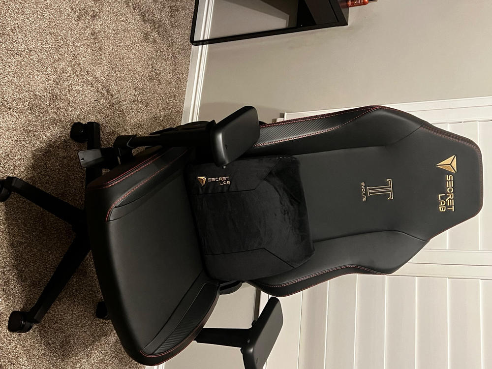 Secretlab TITAN Evo Lite - Regular - PRIME™ 2.0 Leatherette - Customer Photo From Jenny Christensen