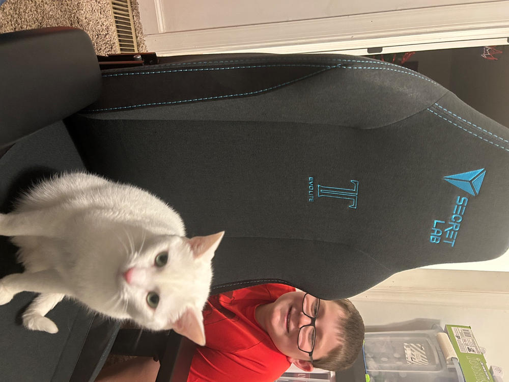 Secretlab TITAN Evo Lite - Regular - SoftWeave® Fabric - Customer Photo From Sara Rentzel