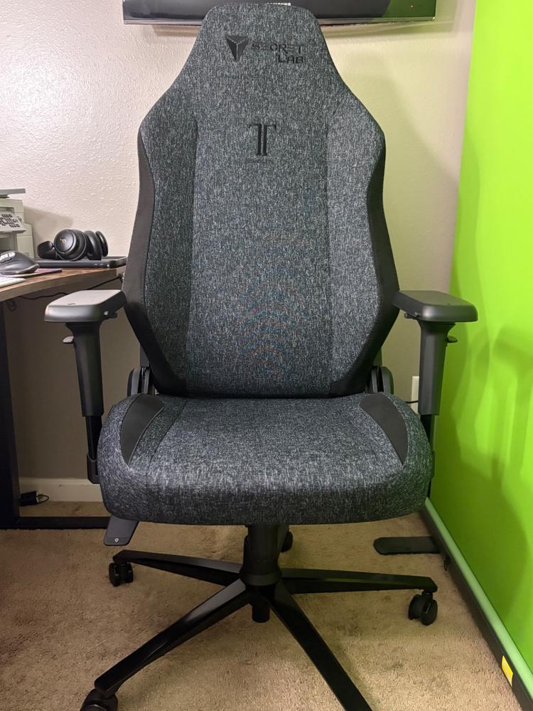 Secretlab TITAN Evo Lite - XL - SoftWeave™ Fabric - Customer Photo From Jeremy Moeck