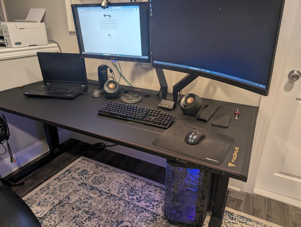 Secretlab Magnus Pro XL 1.7m Motorised Leg Columns (Type-B) - Box 2 - Customer Photo From Steve Chiang