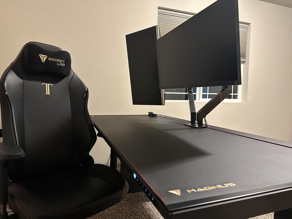 Secretlab Magnus Pro XL 1.7m Motorised Leg Columns (Type-B) - Box 2 - Customer Photo From James Barber