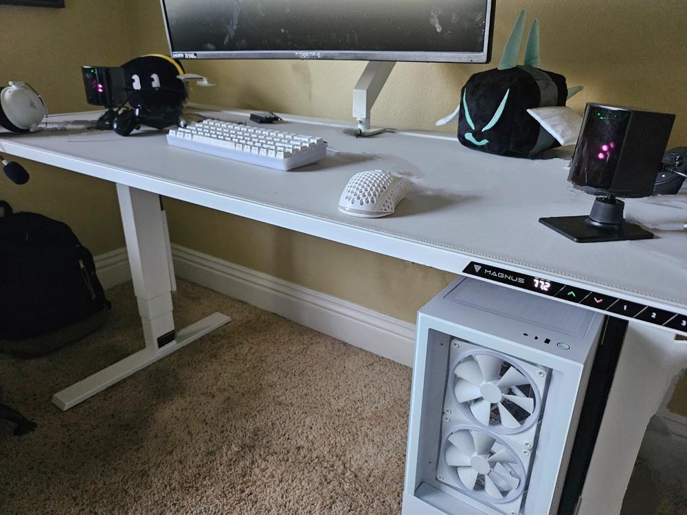 Secretlab Magnus Pro 1.5m Motorised Leg Columns (Type-B)- White - Box 2 - Customer Photo From Armida Camacho