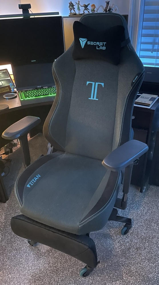 Secretlab Ergonomic Recliner Add-On (Plushcell™ Memory Foam) - Customer Photo From Logan Harris