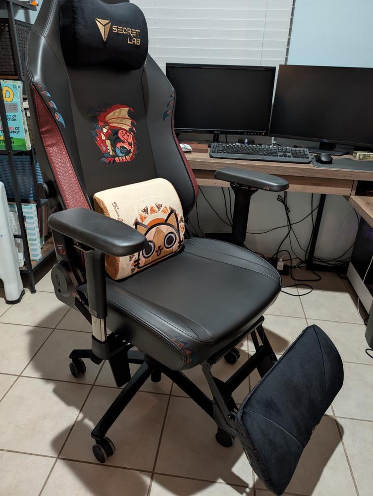 Secretlab Ergonomic Recliner Add-On (Plushcell™ Memory Foam) - Customer Photo From Joshua Leal