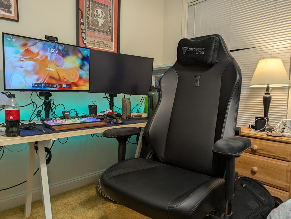 Secretlab TITAN Evo - XL - NanoGen™ Hybrid Leatherette (0108) - Customer Photo From David Kimmel