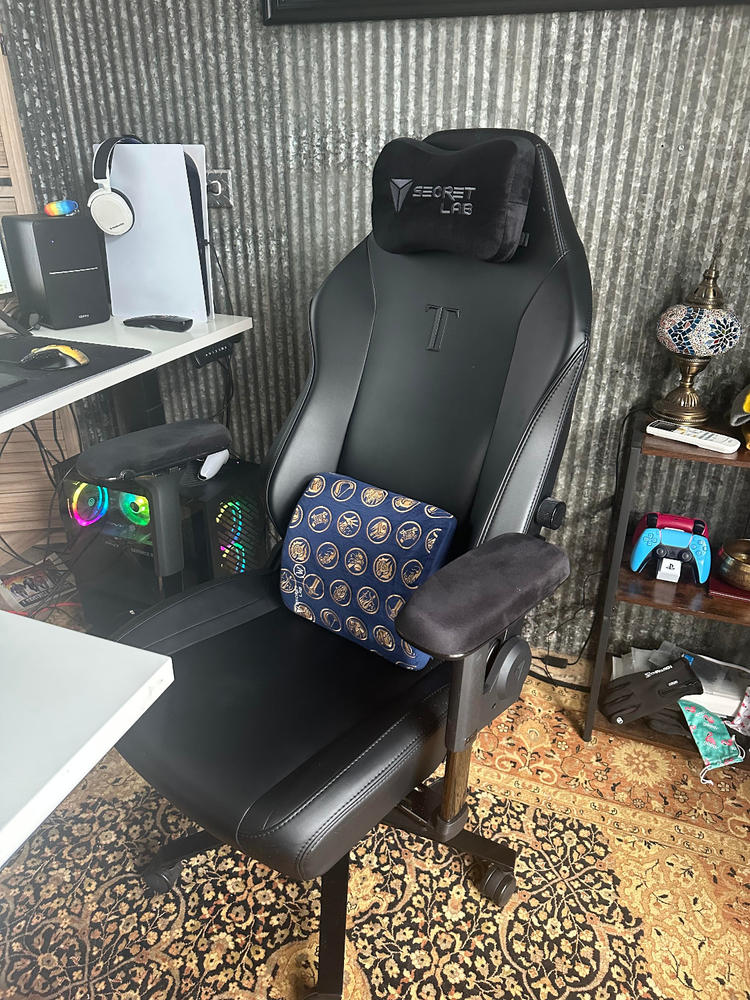 Secretlab TITAN Evo - Regular - NanoGen™ Hybrid Leatherette (0107) - Customer Photo From Brandon Cox