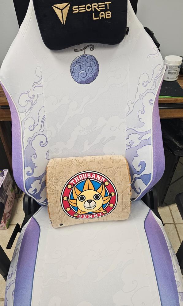 Secretlab Memory Foam Lumbar Pillow - One Piece Edition - Customer Photo From Charles Walters