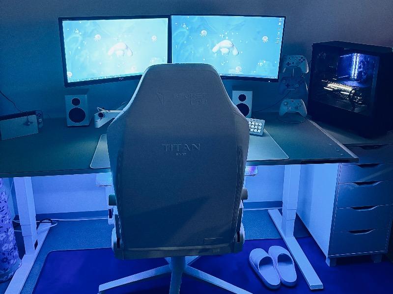 Secretlab TITAN Evo - XL - NanoGen™ Hybrid Leatherette (0108) - Customer Photo From Aldisa Mahmutovic