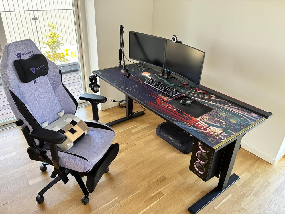 Gaming Desk Secretlab Magnus Review Review Secret Lab Magnus Metal