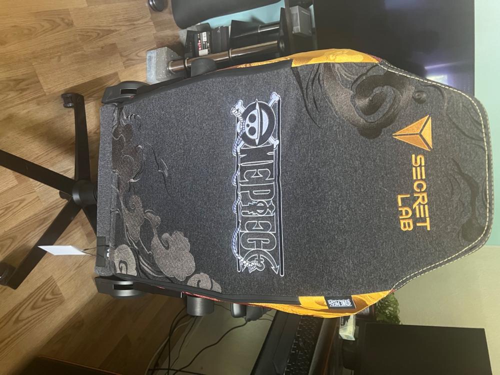 Secretlab Memory Foam Lumbar Pillow - One Piece Edition - Customer Photo From bart Battello