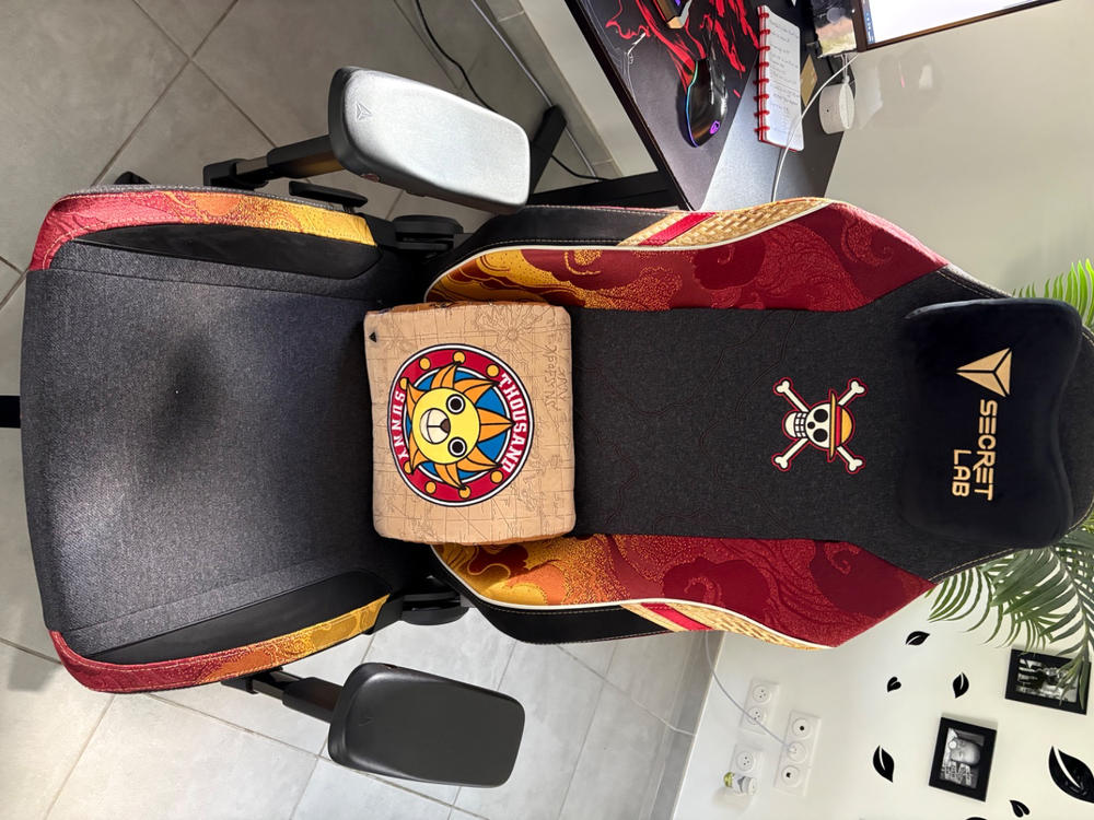Secretlab Memory Foam Lumbar Pillow - One Piece Edition - Customer Photo From sebastien lory