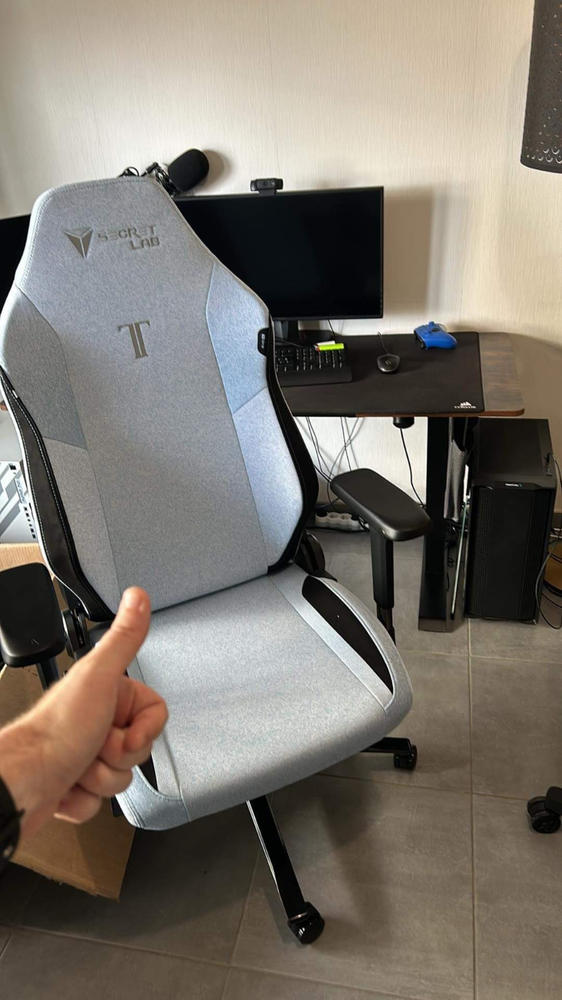 Secretlab TITAN Evo - XL - Secretlab SoftWeave™ Plus Fabric - Customer Photo From adrien delorme