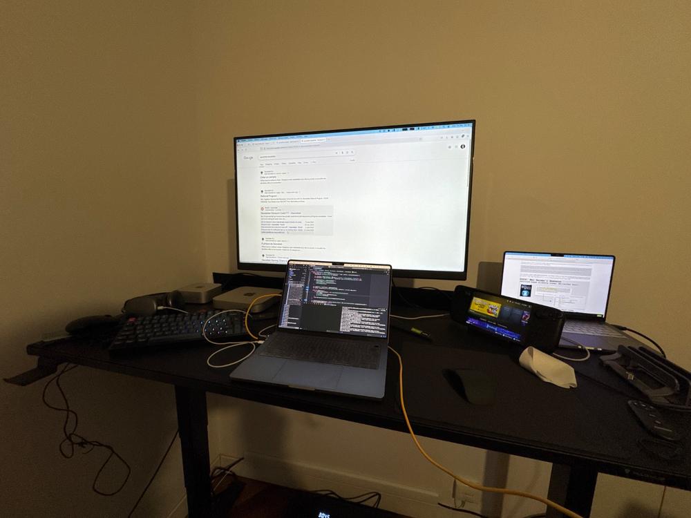 Secretlab MAGNUS Pro - Box 2 - Motorised Leg Columns (Plug Type F) - Customer Photo From Adam Viaud