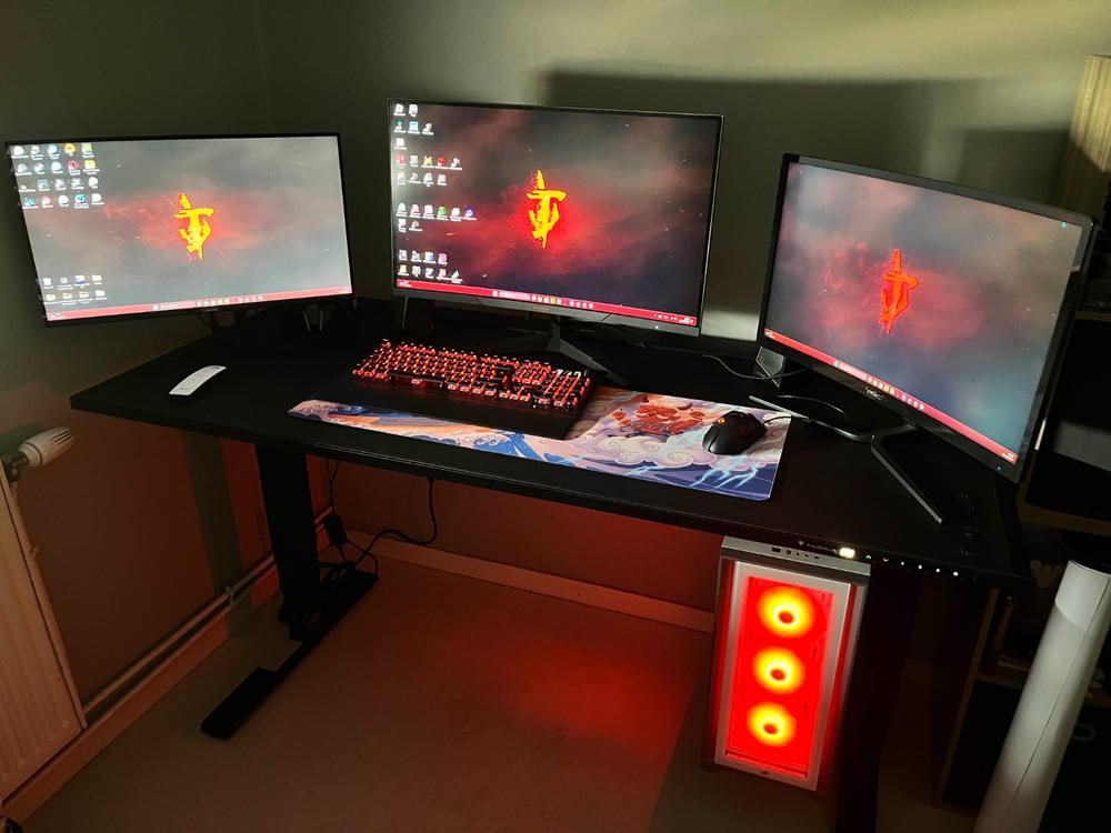 Secretlab MAGNUS Pro - Box 2 - Motorised Leg Columns (Plug Type F) - Customer Photo From Ludo Courtois