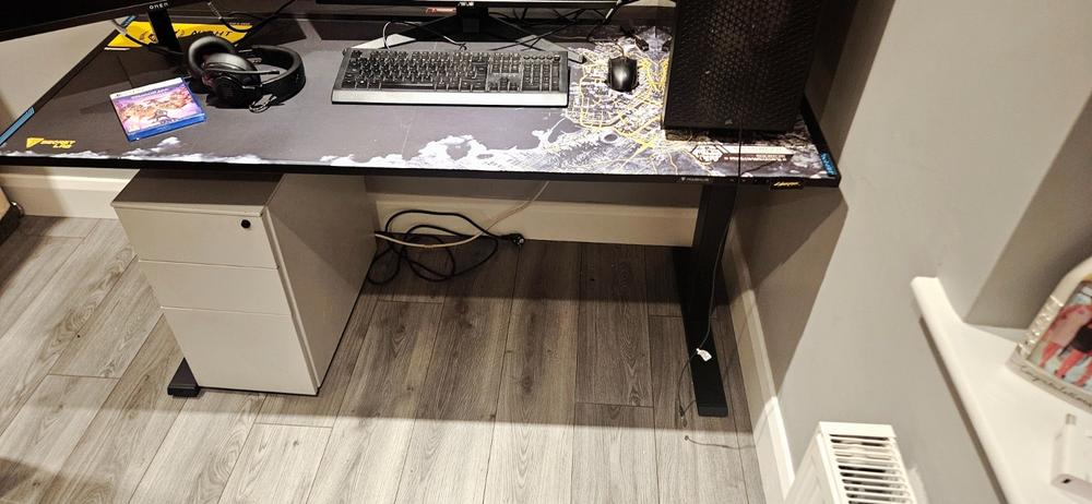 Secretlab MAGNUS Pro - Box 2 - Motorised Leg Columns (Plug Type F) - Customer Photo From Andrew Byrom