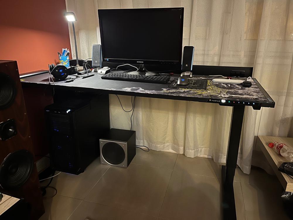 Secretlab MAGNUS Pro - Box 2 - Motorised Leg Columns (Plug Type F) - Customer Photo From Tamás Urbán