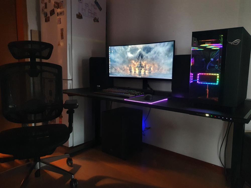 Secretlab MAGNUS Pro - Box 2 - Motorised Leg Columns (Plug Type F) - Customer Photo From Jurij Kleim